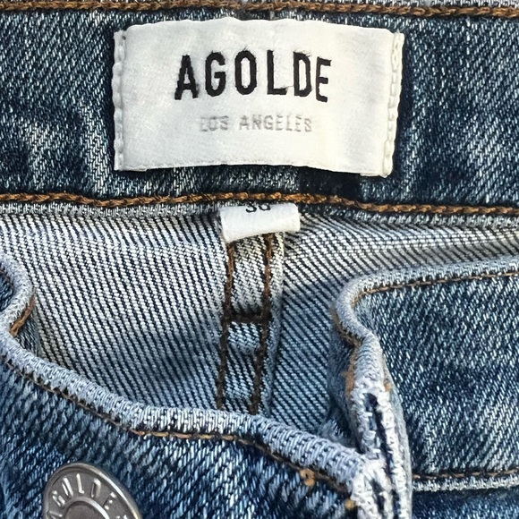 AGOLDE “Toni Mid Rise” Straight Jean - Picture 8 of 9